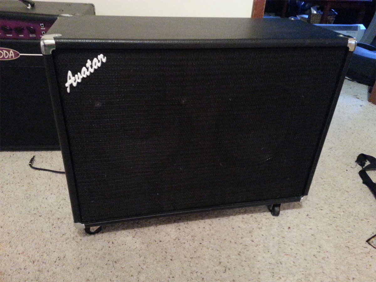 Avatar 2x12 Cab With Celestion Cl80s Madison Chicago My Les